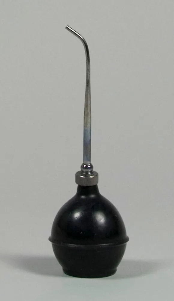 Rubber dental bulb (black)