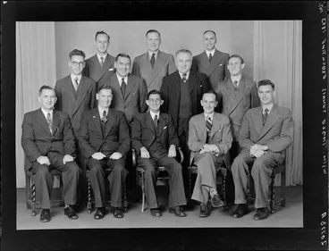 Image: Wellington table tennis executives