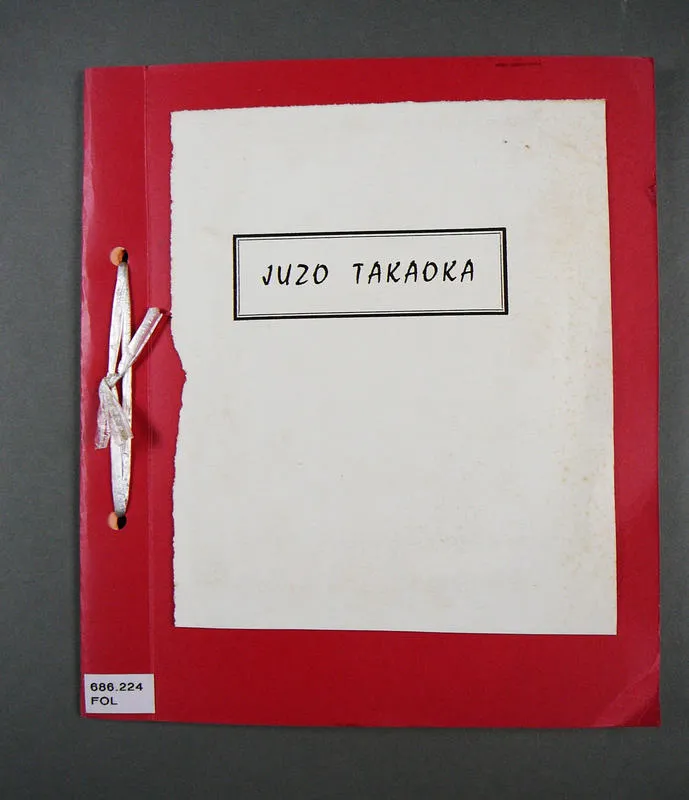 Folder of type specimens, some set with Christmas and New Year greetings