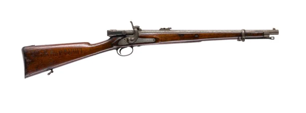 Calisher & Terry bolt action breech loading carbine, .577 calibre, 1860.