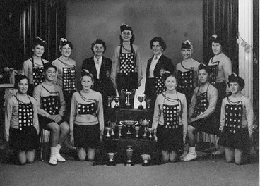 Pleiades Junior Marching Team - Waitara 1959-60 Image: Pleiades Junior Marching Team - Waitara 1959-60