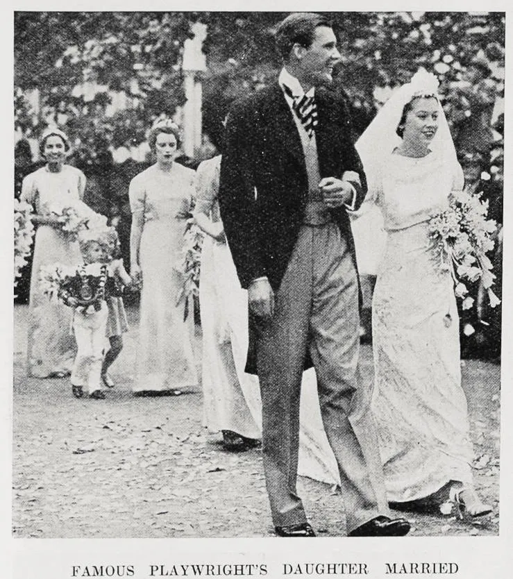 Famous playwright's daughter married