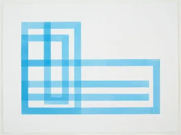 Image: Azure blue line 3