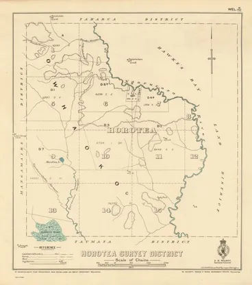 Image: Horotea Survey District [electronic resource].