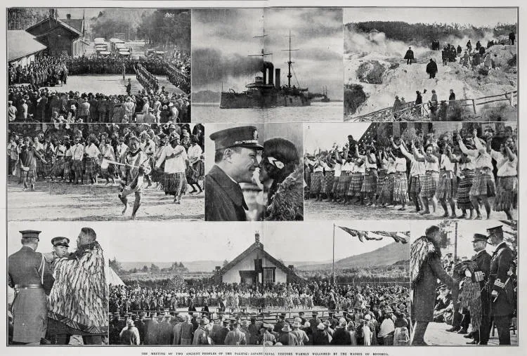 The Meeting of two Ancient People of the Pacific