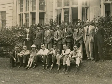 Image: Members of an Anthropology Field Trip. Seventh Pacific Science Congress; 1949