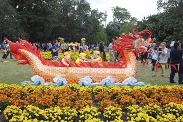Image: Chinese lanterns, Auckland Lantern Festival.