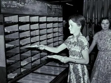 Image: Telegraph series, 1953. W.N. Feature.