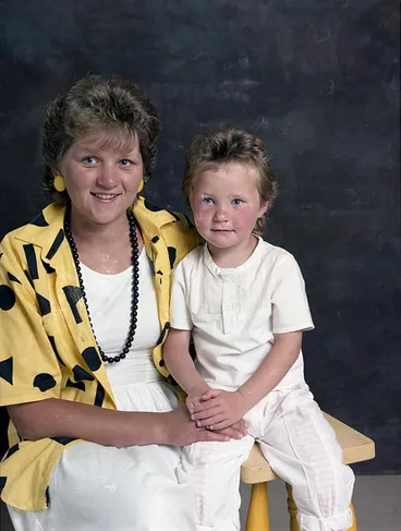 Image: Malcolm, Mother and Child