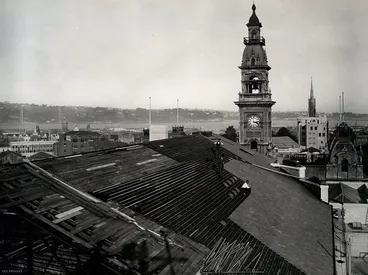 Image: Roof Construction - Dunedin Town Hall