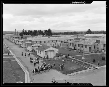 Image: View of Polish children's camp, Paihiatua