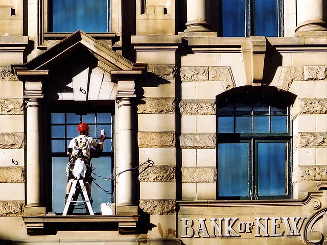 window cleaner, Dunedin 2002