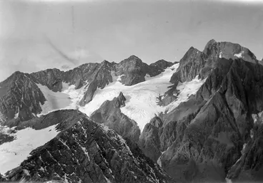 Image: Rakaia Trip with T T Gough; Lyell Glacier