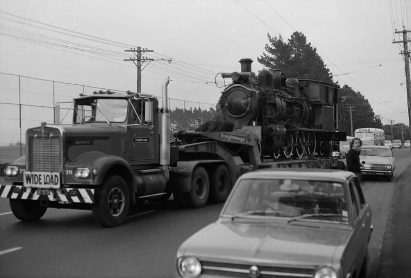 Photograph of locomotive WW 491