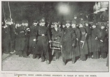 Suffragettes invade London - strange arguments in favour of votes for women Image: Suffragettes invade London - strange arguments in favour of votes for women