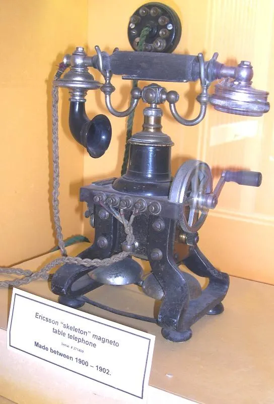 Telephone Magneto; Skeleton type