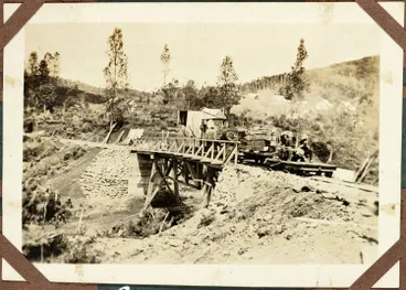 Image: Georges Creek Bridge, Huia, 1926