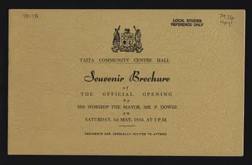 Image: Taita Community Centre Hall