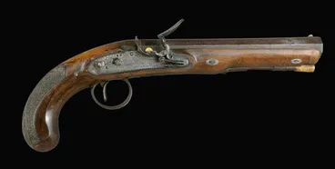 Image: Jacky Guard’s pistol