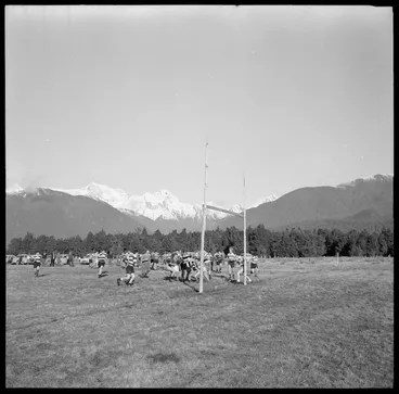 Image: Rugby game, Fox Glacier