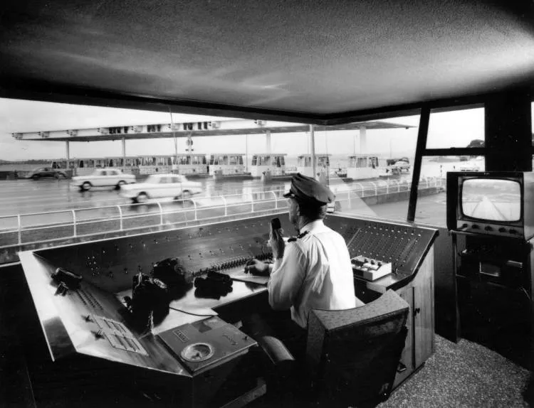 Supervisor in the control room.