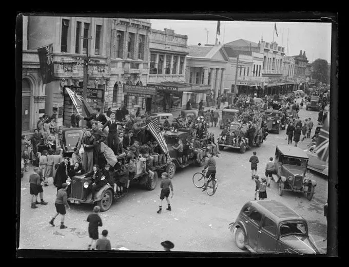 Victory Japan (VJ Day), Nelson