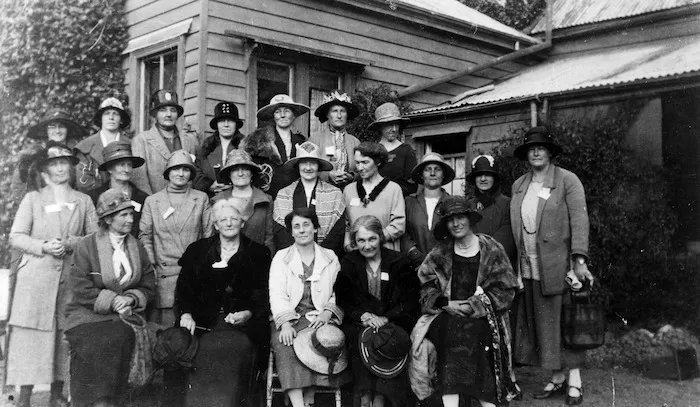 First federation council of the Women's Institutes Movement in New Zealand