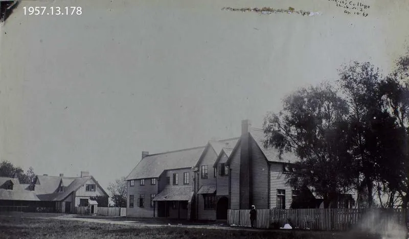 Photograph: Christ's College, Christchurch 1869