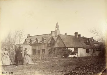 Image: Photograph: Reverend Harris, Headmaster Christ's College