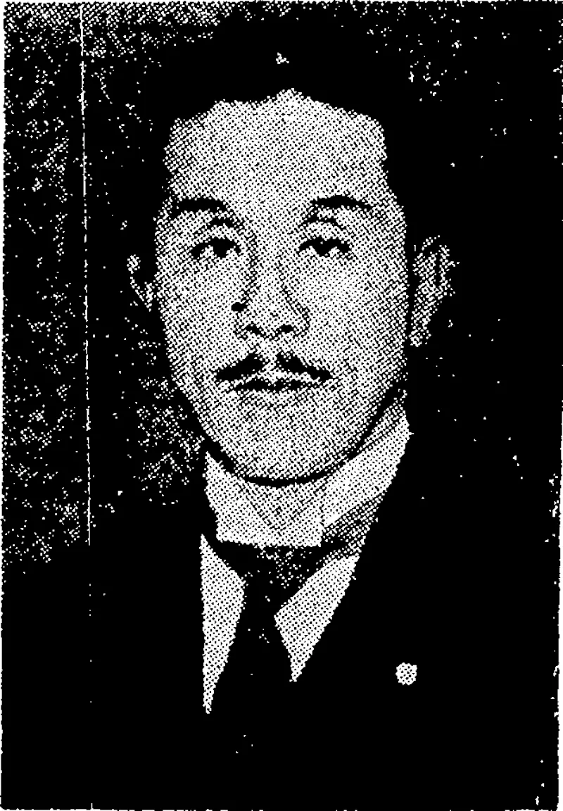 Mr.■ K.Hirota, Japanese Minister of-Foreign Affairs,-ivho is protni. nent in present Eastern affairs. (Evening Post, 08 September 1937)