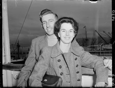 Image: Arrival of British immigrants