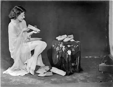 Image: Publicity photograph for a shoe company