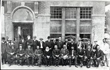 Image: Photograph of opening of Waikato County Council's offices at Hamilton