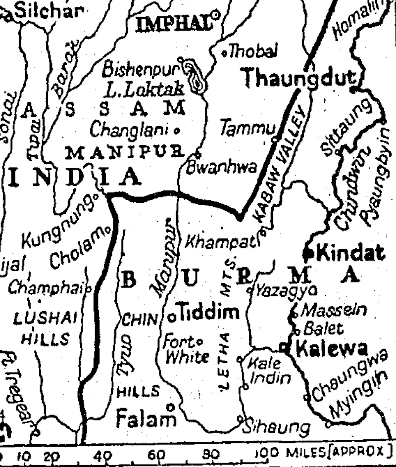positions south of Buthidaung and mopping up continues in this area. We employed tanks against one centre of resistance. Our forces inflicted casualties on the enemy and captured equipment in further successful operations on the Tiddim-Imphal road. The Japanese pressure continues in the Ukhrul area. Our troops have taken up new positions and the enemy has suffered heavy casualties in his attacks. (Evening Post, 30 March 1944)