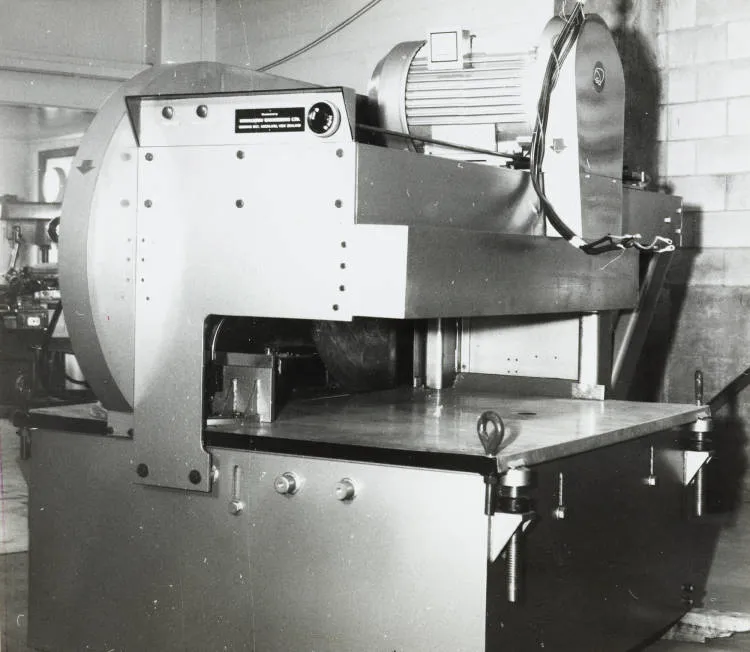 Industrial saw, Ōtāhuhu, 1971