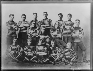 Image: Rugby team, Christ's College, Christchurch