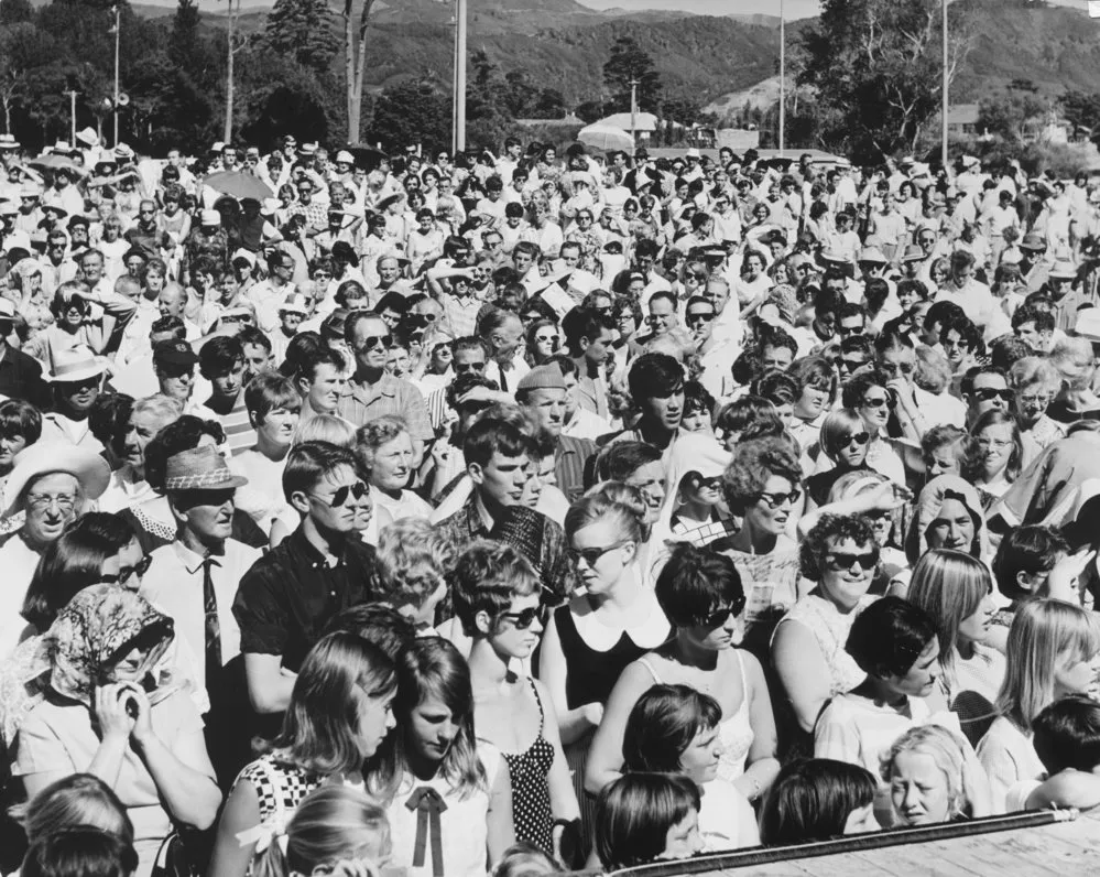 Beauty pageant audience, A & P show, 1967