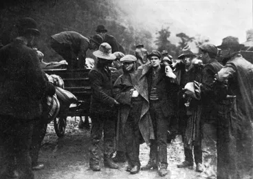 Image: Bringing out Bray to the cart