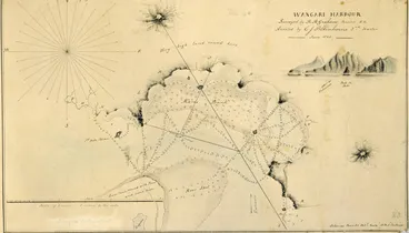 Wangari Harbour, surveyed by R. B, Graham Image: Wangari Harbour, surveyed by R. B, Graham
