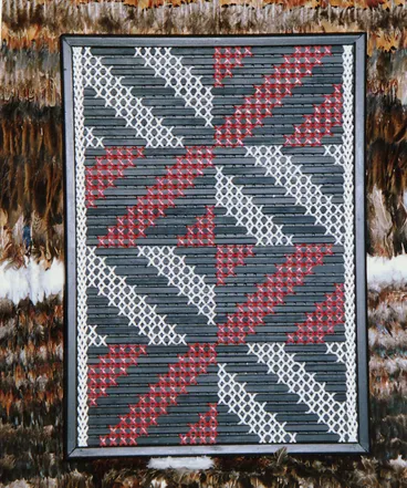 Image: Tukutuku Panel - Pātikitiki 1993