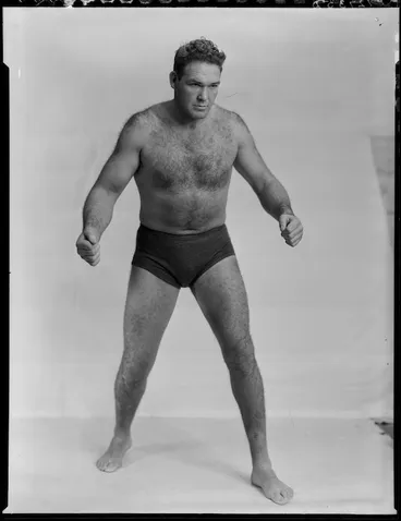 Image: Wrestler, 'Wee Willie' Davis