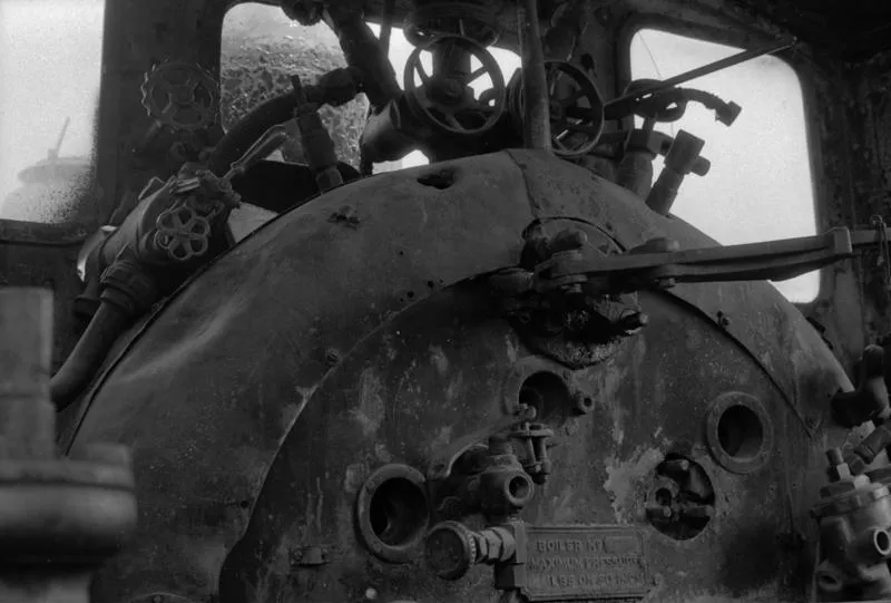 Photograph of locomotive WW 491