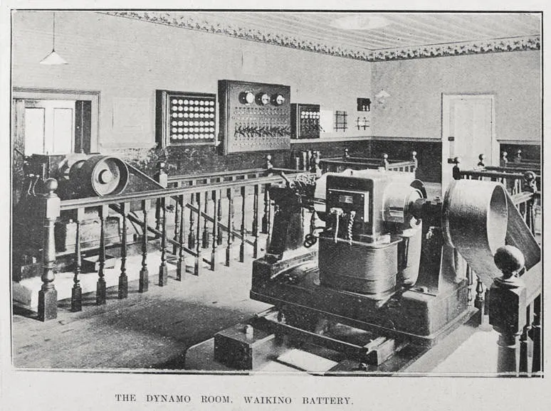 THE DYNAMO ROOM, WAIKINO BATTERY