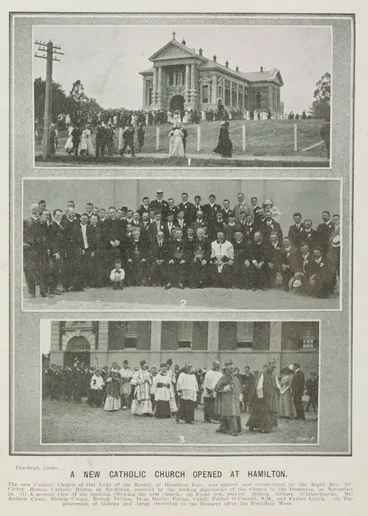 Image: A new Catholic church opened at Hamilton