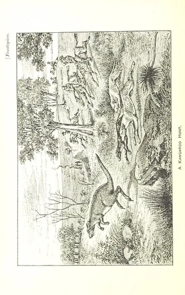 Image: British Library digitised image from page 8 of "Kangaroo and Kauri. Sketches and anecdotes of Australia and New Zealand, etc"