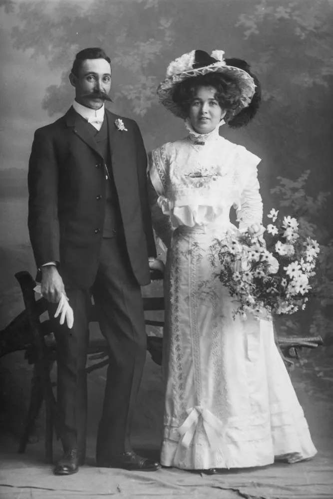 Mr and Mrs Rahman, 1909