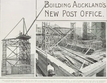 Image: Building Auckland's new Post Office