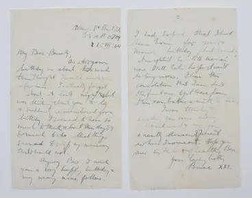 Image: letter, personal