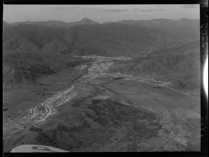 Aerial view of Wainuiomata