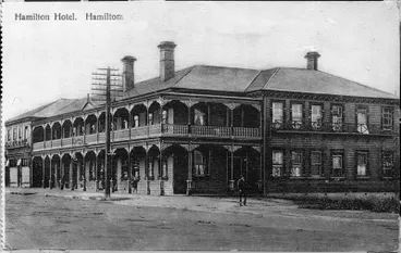 Image: " Hamilton Hotel. Hamilton. "